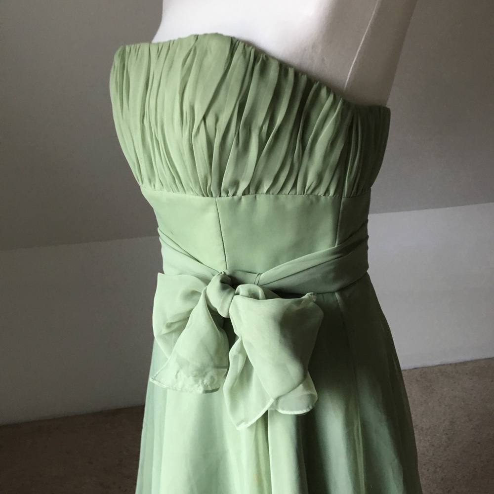 Strapless Formal Full Skirt Swing Sweetheart Dress - Picture 3 of 7